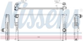 Nissens 60814 - RADIADOR BMW 1 F20-F21 (11-)114 I