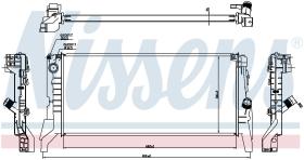 Nissens 60861 - RADIADOR BMW X2 F39(16-)X2 18D