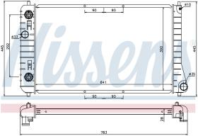 Nissens 60917 - RADIADOR CHEVROLET CAVALIER III(95-
