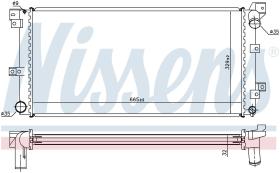 Nissens 60985 - RADIADOR CHRYSLER VOYAGER II(96-)2.