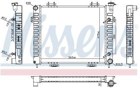 Nissens 609901 - RADIADOR JEEP GRAND CHEROKEE (ZJ.ZG