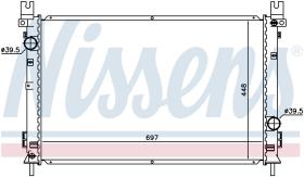 Nissens 61028 - RADIADOR CHRYSLER PACIFICA(05-)3.5