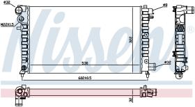 Nissens 61346 - RADIADOR PEUGEOT 106(1)(96-)1.5 D