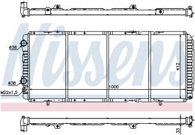 Nissens 61393 - RADIADOR CITROEN JUMPER(230)(94-)2.