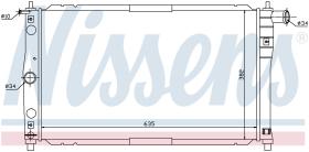 Nissens 61654 - RADIADOR ZAZ SENCE(97-)1.3 I