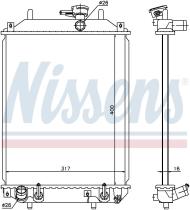 Nissens 61739 - RADIADOR DAIHATSU TREVIS(06-)1.0 I