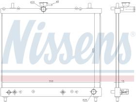 Nissens 617402 - RADIADOR DAIHATSU TERIOS(J2_)(05-)1