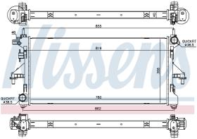 Nissens 617879 - RADIADOR FIAT DUCATO(250)(06-)3.0 G
