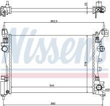 Nissens 61918 - RADIADOR OPEL CORSA D(06-)1.2 I 16V