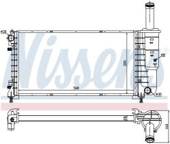 Nissens 61923 - RADIADOR FIAT PUNTO II(188)(99-)1.4