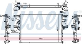 Nissens 61988 - RADIADOR IVECO DAILY VI(14-)33S 12-