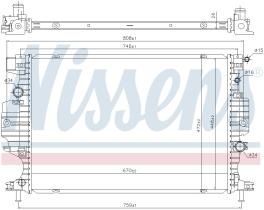 Nissens 620156 - RADIADOR LINCOLN MKZ II(13-)2.0 ECO