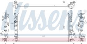 Nissens 62017A - RADIADOR FORD FOCUS II(CAP.CB4)(04-