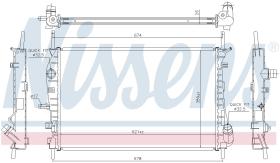 Nissens 62023A - RADIADOR FORD MONDEO III(GE)(00-)2.