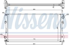 Nissens 62043A - RADIADOR FORD TRANSIT(FY)(00-)2.4 T