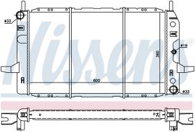 Nissens 62224 - RADIADOR FORD SIERRA(DD)(87-)2.0 I