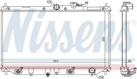 Nissens 622831 - RADIADOR HONDA ACCORD  IV(CB.CC)(90