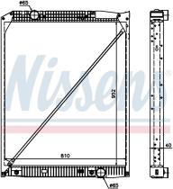 Nissens 62649A - RADIADOR MERCEDES ACTROS MP1(96-)