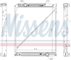 Nissens 62653A - RADIADOR MERCEDES ACTROS MP1(96-)