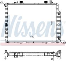 Nissens 62665A - RADIADOR MERCEDES E-CLASS W 210(95-