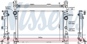Nissens 627012 - RADIADOR MERCEDES E-CLASS W 212(09-