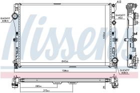 Nissens 627033 - RADIADOR MERCEDES E-CLASS W 213.238