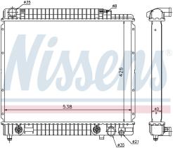 Nissens 62724A - RADIADOR MERCEDES W 123(76-)300 TD