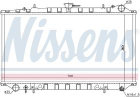 Nissens 62977 - RADIADOR NISSAN AVENIR(W10)(90-)2.0