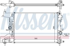Nissens 630726 - RADIADOR VAUXHALL ASTRA J(09-)1.3 C