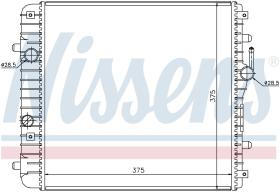 Nissens 630738 - RADIADOR VAUXHALL AGILA A(00-)1.2 I