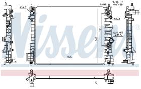 Nissens 630777 - RADIADOR BUICK ENCORE(13-)1.7 DTI