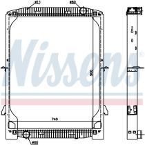 Nissens 63334 - RADIADOR IVECO EUROSTAR(93-)E.39