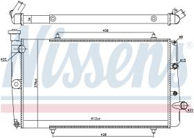 Nissens 634811 - RADIADOR PEUGEOT 309(10A.10C)(85-)1