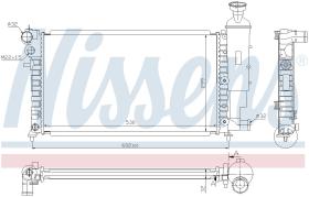Nissens 63521A - RADIADOR PEUGEOT 106 (1A.1C)(91-)1.