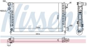 Nissens 63523 - RADIADOR PEUGEOT 106 (1A.1C)(91-)1.