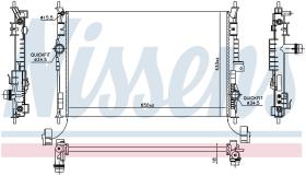 Nissens 636014 - RADIADOR TOYOTA PROACE II(K0)(16-)1