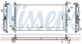 Nissens 636019 - RADIADOR CITROEN C5(RD.TD)(08-)2.2