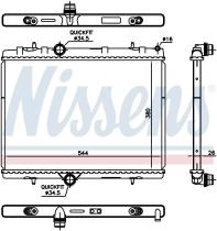 Nissens 636029 - RADIADOR CITROEN BERLINGO(B9)(08-)1