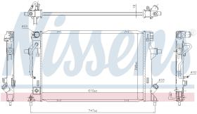 Nissens 636727 - RADIADOR HYUNDAI ELANTRA (AD) (15-)