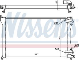 Nissens 63701 - RADIADOR PEUGEOT 406(8B.8E.8F)(95-)