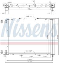 Nissens 637626 - RADIADOR RENAULT THALIA I(99-)1.5 D