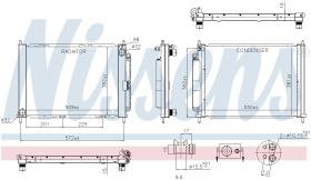 Nissens 637654 - RADIADOR RENAULT TWINGO II(07-)1.5