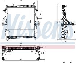 Nissens 637875 - RADIADOR RVI-RENAULT TRUCKS MASCOTT