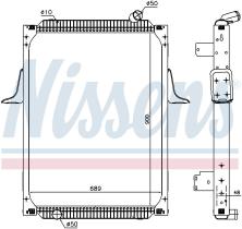 Nissens 637892 - RADIADOR RVI-RENAULT TRUCKS KERAX (