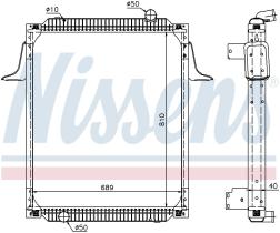 Nissens 63789A - RADIADOR RVI-RENAULT TRUCKS PREMIUM