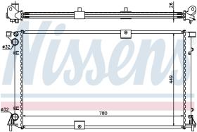 Nissens 63818A - RADIADOR VAUXHALL VIVARO A(01-)2.5