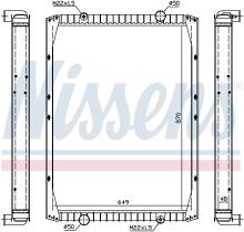 Nissens 63845A - RADIADOR RVI-RENAULT TRUCKS G MANAG