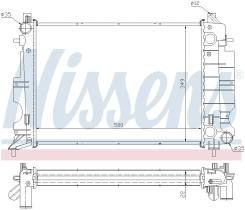 Nissens 64038A - RADIADOR SAAB 9-3(YS3D)(98-)2.3 I 1