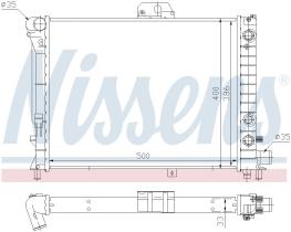 Nissens 64048 - SAAB 9000 TURBO AUT.84-93