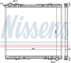 Nissens 640670 - RADIADOR SCANIA T-SERIES(04-).